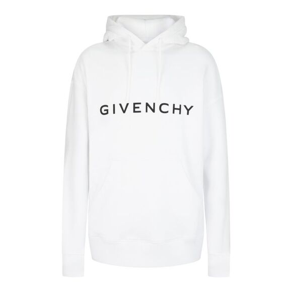 Givenchy Slim-Fit Logo Print Hoodie Multi Mens